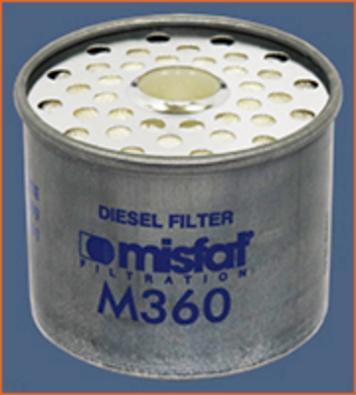 MISFAT M360 - Топливный фильтр autosila-amz.com