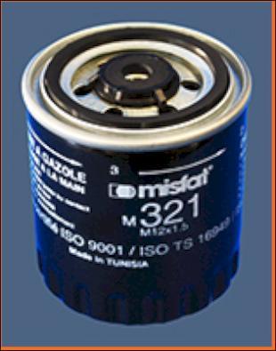 MISFAT M321 - Топливный фильтр autosila-amz.com