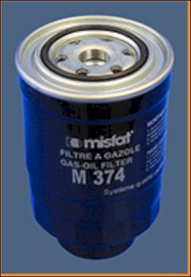 MISFAT M374 - Топливный фильтр autosila-amz.com