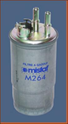 MISFAT M264 - Топливный фильтр autosila-amz.com