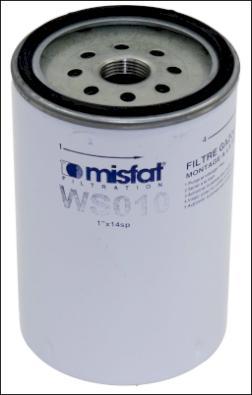 MISFAT WS010 - Топливный фильтр autosila-amz.com