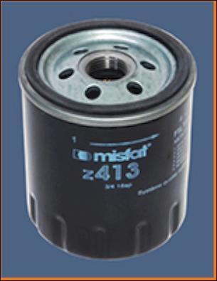 MISFAT Z413 - Масляный фильтр autosila-amz.com