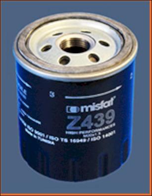 MISFAT Z439 - Масляный фильтр autosila-amz.com