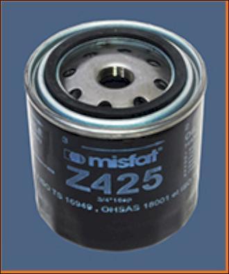 MISFAT Z425 - Масляный фильтр autosila-amz.com