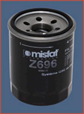 MISFAT Z696 - Масляный фильтр autosila-amz.com