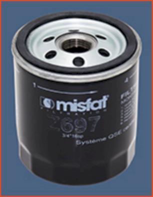 MISFAT Z697 - Масляный фильтр autosila-amz.com