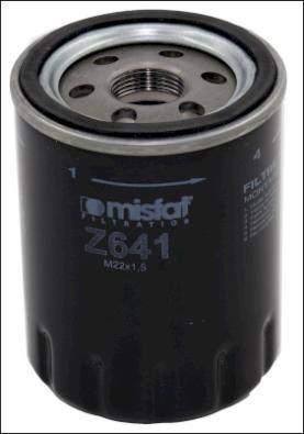 MISFAT Z641 - Масляный фильтр autosila-amz.com