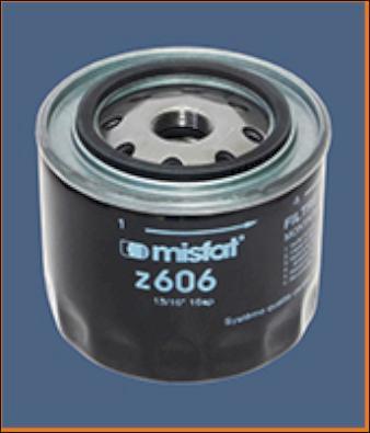 MISFAT Z606 - Масляный фильтр autosila-amz.com