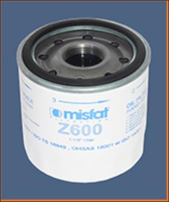 MISFAT Z600 - Масляный фильтр autosila-amz.com