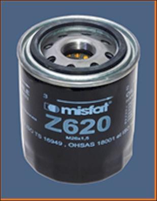 MISFAT Z620 - Масляный фильтр autosila-amz.com