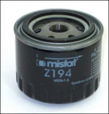 MISFAT Z194 - Масляный фильтр autosila-amz.com
