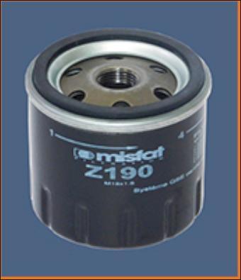 MISFAT Z190 - Масляный фильтр autosila-amz.com