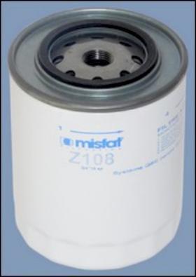 MISFAT Z108 - Масляный фильтр autosila-amz.com