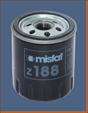 MISFAT Z188 - Масляный фильтр autosila-amz.com