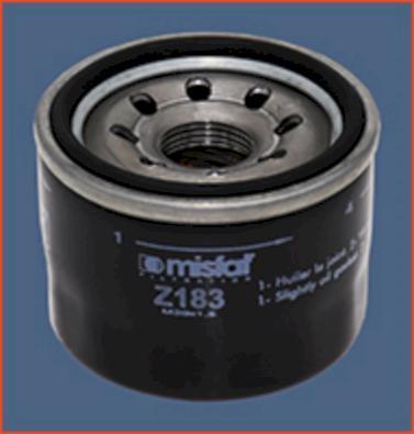 MISFAT Z183 - Масляный фильтр autosila-amz.com