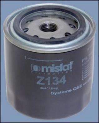 MISFAT Z134 - Масляный фильтр autosila-amz.com