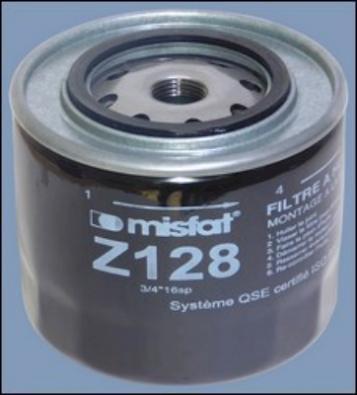 MISFAT Z128 - Масляный фильтр autosila-amz.com