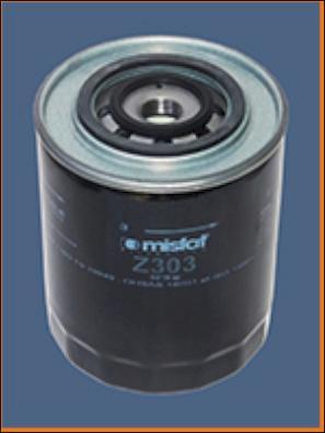 MISFAT Z303 - Масляный фильтр autosila-amz.com