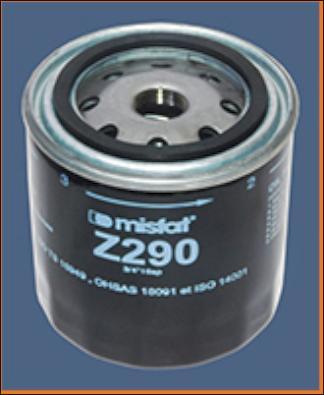 MISFAT Z290 - Масляный фильтр autosila-amz.com