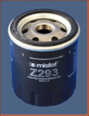 MISFAT Z293 - Масляный фильтр autosila-amz.com