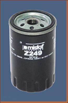 MISFAT Z249 - Масляный фильтр autosila-amz.com