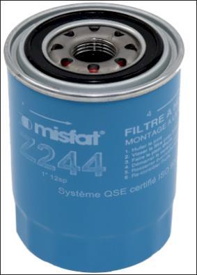 MISFAT Z244 - Масляный фильтр autosila-amz.com