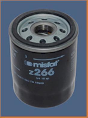 MISFAT Z266 - Масляный фильтр autosila-amz.com