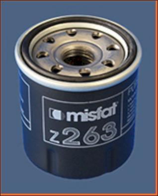 MISFAT Z263 - Масляный фильтр autosila-amz.com