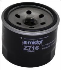 MISFAT Z716 - Масляный фильтр autosila-amz.com