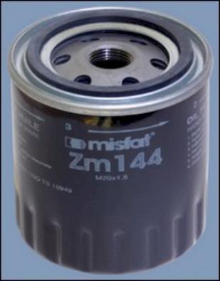 MISFAT ZM144 - Масляный фильтр autosila-amz.com