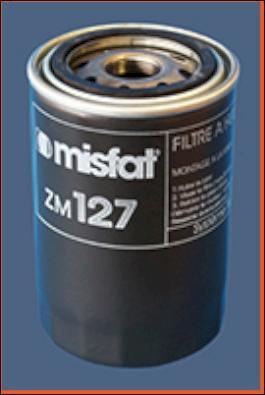 MISFAT ZM127 - Масляный фильтр autosila-amz.com
