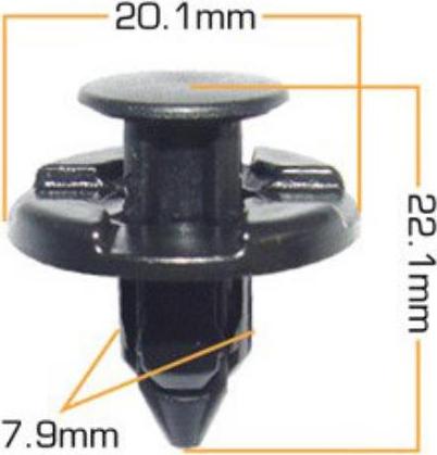 Mitsubishi MR 328954 - Распорная заклепка autosila-amz.com