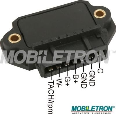 Mobiletron IG-B002H - Коммутатор, система зажигания autosila-amz.com