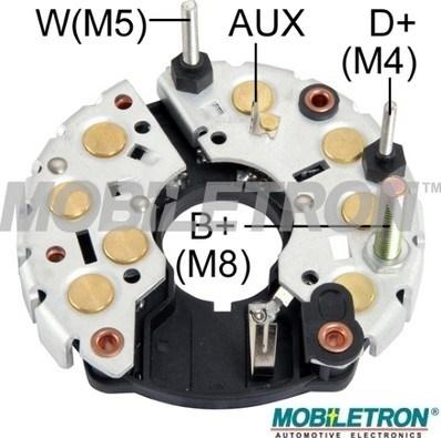 Mobiletron RB-93H - Выпрямитель, диодный мост, генератор autosila-amz.com