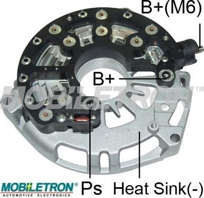 Mobiletron RF-063 - Выпрямитель, диодный мост, генератор autosila-amz.com