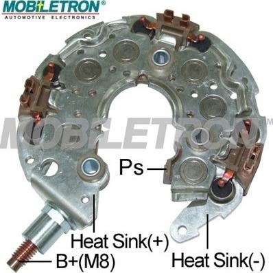 Mobiletron RN-47 - RN-47 ДИОДНЫЙ МОСТ autosila-amz.com