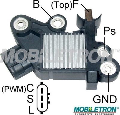 Mobiletron VR-B0757 - Регулятор напряжения, генератор autosila-amz.com