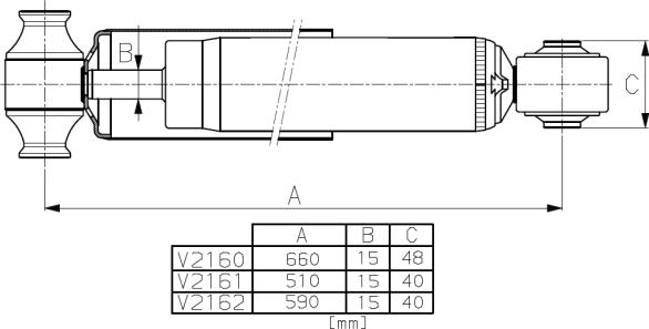 Monroe V2162 - Амортизатор подвески autosila-amz.com