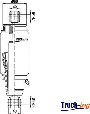 Montcada 0194550 - Гаситель, крепление кабины autosila-amz.com