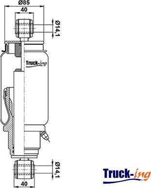 Montcada 0194530 - Гаситель, крепление кабины autosila-amz.com