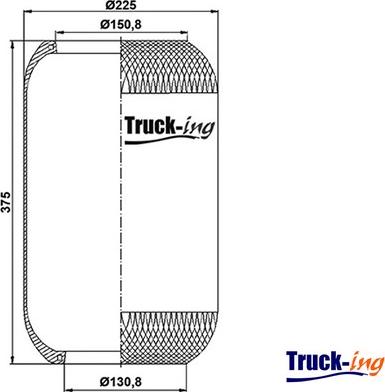 Montcada 0291190 - Кожух пневматической рессоры autosila-amz.com