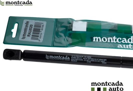 Montcada RAU020 - Газовая пружина, упор autosila-amz.com