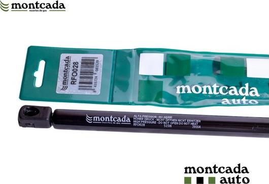 Montcada RFO028 - Газовая пружина, упор autosila-amz.com