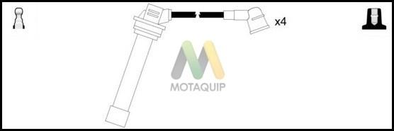 Motaquip LDRL512 - Комплект проводов зажигания autosila-amz.com