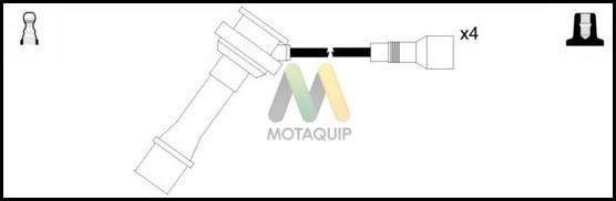 Motaquip LDRL1456 - Комплект проводов зажигания autosila-amz.com