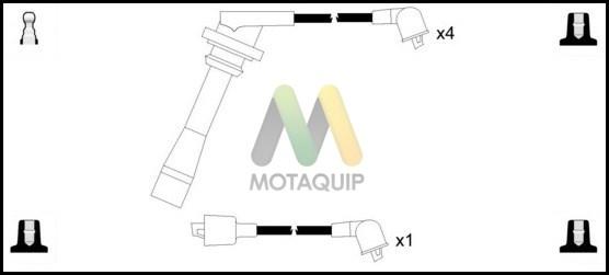 Motaquip LDRL1451 - Комплект проводов зажигания autosila-amz.com