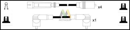 Motaquip LDRL1407 - Комплект проводов зажигания autosila-amz.com