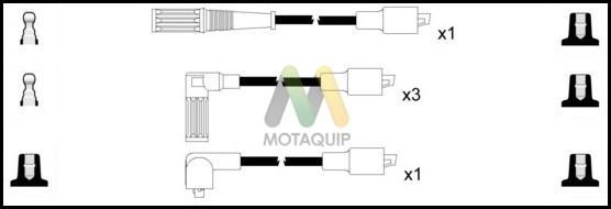Motaquip LDRL1482 - Комплект проводов зажигания autosila-amz.com