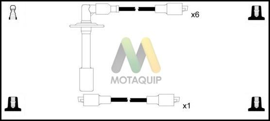 Motaquip LDRL1766 - Комплект проводов зажигания autosila-amz.com