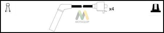 Motaquip LDRL1424 - Комплект проводов зажигания autosila-amz.com